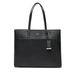 Torebka Calvin Klein Ck Must Medium Shopper_Caviar K60K613086 Czarny