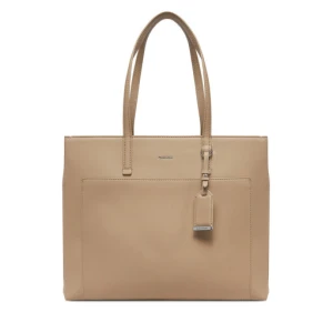 Torebka Calvin Klein Ck Must Medium Shopper W/Pocket K60K613019 Beżowy