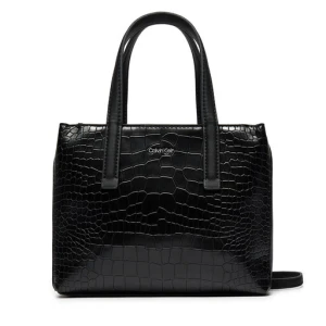 Torebka Calvin Klein Ck Must Mini Tote_Croco K60K612163 Czarny
