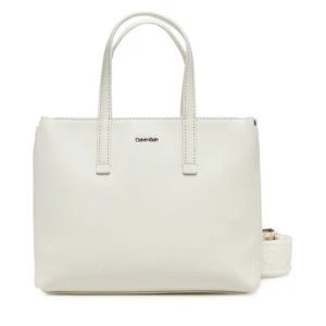 Torebka Calvin Klein Ck Must Small Tote K60K612904 Écru