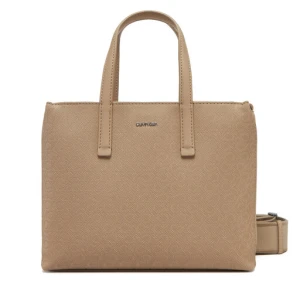 Torebka Calvin Klein Ck Must Small Tote_Mono K60K613023 Brązowy