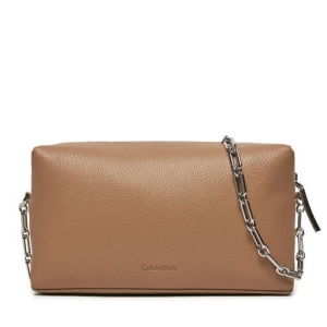 Torebka Calvin Klein Ck Plaque Camera Bag K60K612788 Brązowy