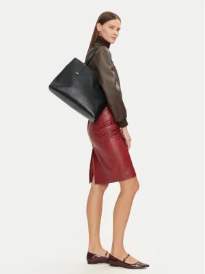 Torebka Calvin Klein Ck Plaque Medium Shopper K60K612782 Czarny
