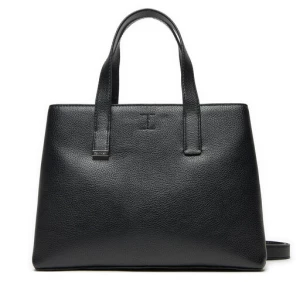 Torebka Calvin Klein Ck Plaque Small Tote K60K612781 Czarny