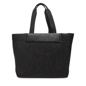 Torebka Calvin Klein Ck Raffia Large Shopper K60K613025 Czarny