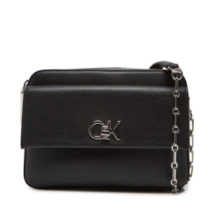 Torebka Calvin Klein Ck Re-Lock Pocket Camera Bag LV04F3102G Czarny