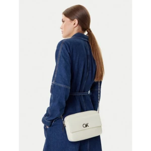 Torebka Calvin Klein Ck Re-Lock Pocket Camera Bag LV04F3102G Écru