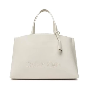 Torebka Calvin Klein Ck Set Shopper Md K60K610172 Beżowy