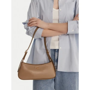 Torebka Calvin Klein Ck Small Shoulder Bag LV04F3170G Beżowy