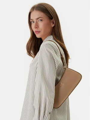 Torebka Calvin Klein Ck Small Shoulder Bag LV04F3170G Beżowy