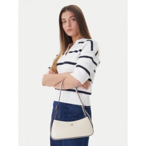 Torebka Calvin Klein Ck Small Shoulder Bag LV04F3170G Biały
