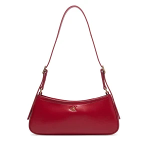 Torebka Calvin Klein Ck Small Shoulder Bag LV04F3170G Bordowy