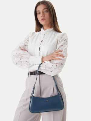 Torebka Calvin Klein Ck Small Shoulder Bag LV04F3170G Granatowy