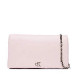 Torebka Calvin Klein Ck Wallet On Chain LV04F3319G Bordowy
