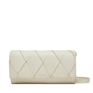 Torebka Calvin Klein Ck Woven Convertible Wallet Bag K60K612970 Biały