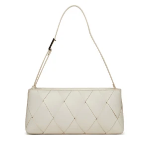 Torebka Calvin Klein Ck Woven Elongated Shoulder Bag K60K612992 Biały