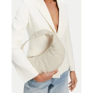 Torebka Calvin Klein Ckj Monogram Pinched Medium Shou LV04F3206G Écru