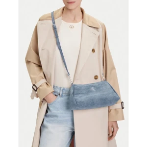 Torebka Calvin Klein Denim Layla Shoulder Bag Sm LV04F3222G Niebieski
