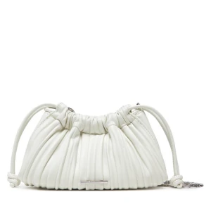 Torebka Calvin Klein Drawstring Plisse Conv Mini Cb P LV04F3077G Biały