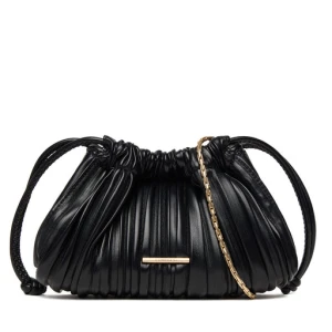 Torebka Calvin Klein Drawstring Plisse Conv Mini Cb P LV04F3077G Czarny