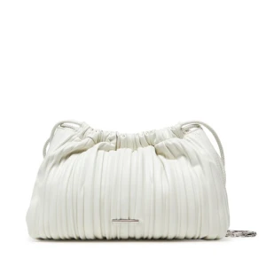 Torebka Calvin Klein Drawstring Plisse Crossbody LV04F3076G Biały