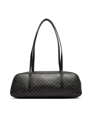 Torebka Calvin Klein Emblem Aop Bauletto LV04F3585G Czarny