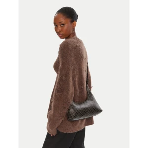 Torebka Calvin Klein Emblem Aop Conv Shoulder Bag LV04F3298G Czarny