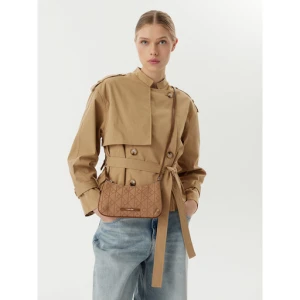 Torebka Calvin Klein Emblem Aop LV04F1164G Brązowy