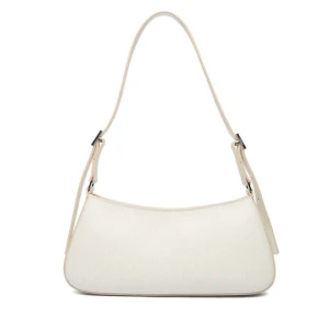Torebka Calvin Klein Emblem Aop Small Shoulder Bag LV04F3324G Écru