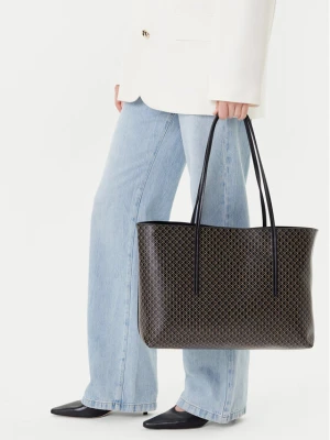 Torebka Calvin Klein Emblem Aop Tote W / Pouch LV04F3266G Czarny