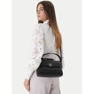 Torebka Calvin Klein Emblem Hw Pebble Shoulder Bag 25 LV04F3425G Czarny