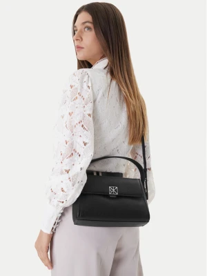 Torebka Calvin Klein Emblem Hw Pebble Shoulder Bag 25 LV04F3425G Czarny