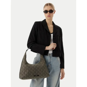 Torebka Calvin Klein Emblem Jacquard LV04F3635G Khaki