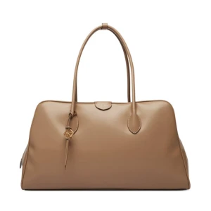 Torebka Calvin Klein Emblem Trio Large Work Bag LV04F3368G Beżowy