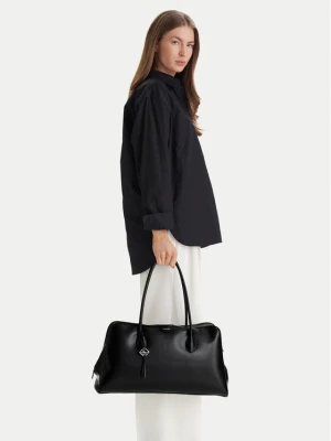 Torebka Calvin Klein Emblem Trio Large Work Bag LV04F3368G Czarny