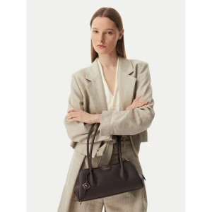 Torebka Calvin Klein Emblem Trio Pebble LV04F3743G Brązowy