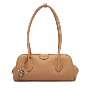 Torebka Calvin Klein Emblem Trio Pebble Shoulder Bag LV04F3743G Beżowy