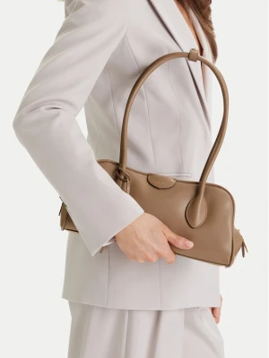 Torebka Calvin Klein Emblem Trio Shoulder Bag LV04F3369G Beżowy