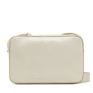 Torebka Calvin Klein Embossed Logo Camera Bag K60K612555 Beżowy