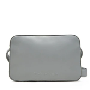 Torebka Calvin Klein Embossed Logo Camera Bag K60K612555 Szary