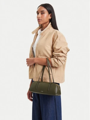Torebka Calvin Klein Foil Logo Bauletto LV04F3636G Zielony ciemny