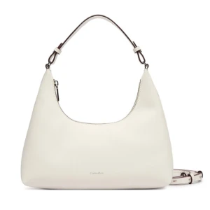 Torebka Calvin Klein Foil Logo Conv Shou?Lder Bag LV04F3272G Biały