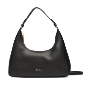 Torebka Calvin Klein Foil Logo Conv Shou?Lder Bag LV04F3272G Czarny