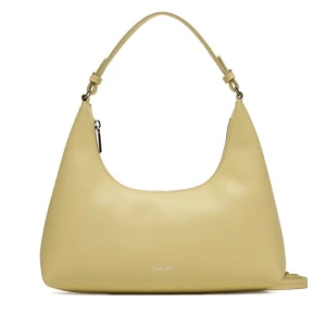 Torebka Calvin Klein Foil Logo Conv Shoulder Bag LV04F3272G Żółty