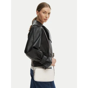 Torebka Calvin Klein Foil Logo Elongated Camera Bag LV04F3276G Biały