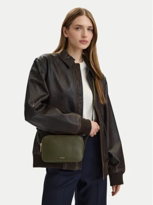 Torebka Calvin Klein Foil Logo Elongated Camera Bag LV04F3276G Zielony