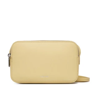 Torebka Calvin Klein Foil Logo Elongated Camera Bag LV04F3276G Żółty
