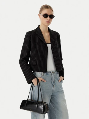 Torebka Calvin Klein Foil Logo Glossy Bauletto LV04F3638G Czarny