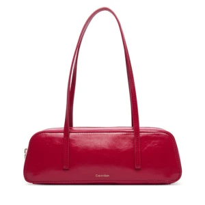 Torebka Calvin Klein Foil Logo Glossy Bauletto LV04F3638G Czerwony