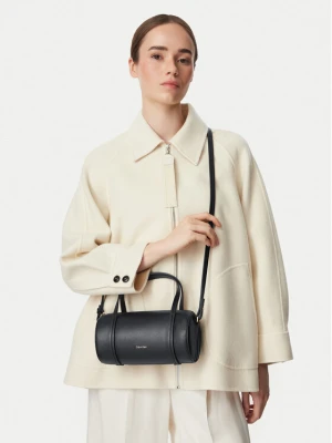 Torebka Calvin Klein Foil Logo Small Duffle Bag LV04F3663G Czarny